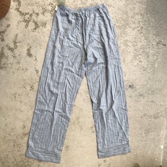 Flannel Pinstriped Lounge Pants - Picture 5 of 5